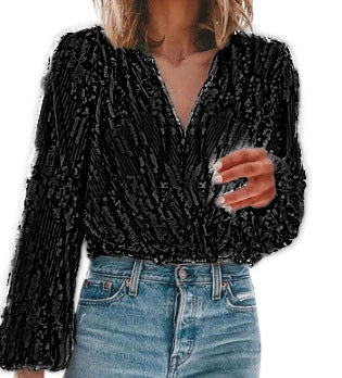 Tissu pailleté pour robes de soirée Femme Paillettes chatoyantes