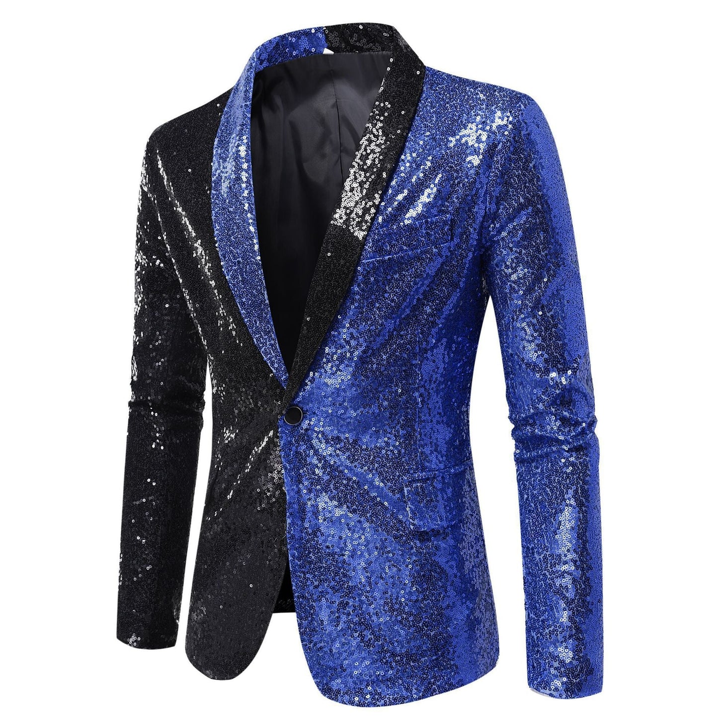Veste scintillante homme Coupe moderne Étincelante