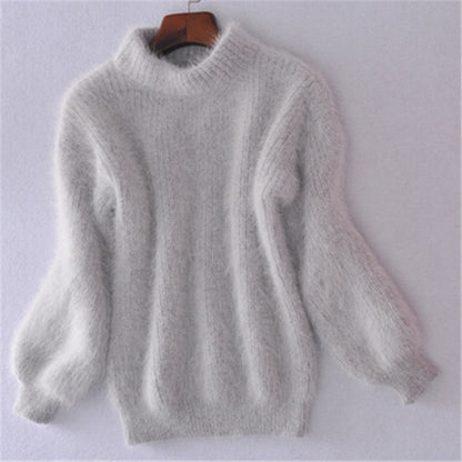 Col roulé femme doux et texturé