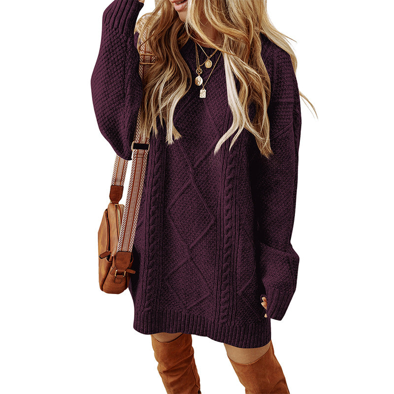 Grande Robe Pull Femme Grande Taille