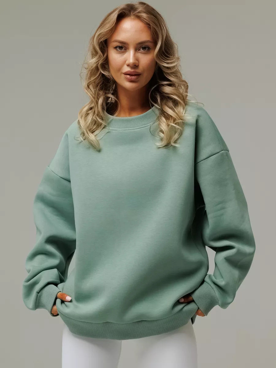 Sweat-shirt oversize femme doux et confortable