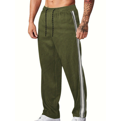 Pantalon de sport homme à rayures au design moderne