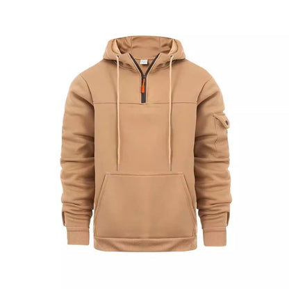 Sweat à capuche sportif pour homme avec poches