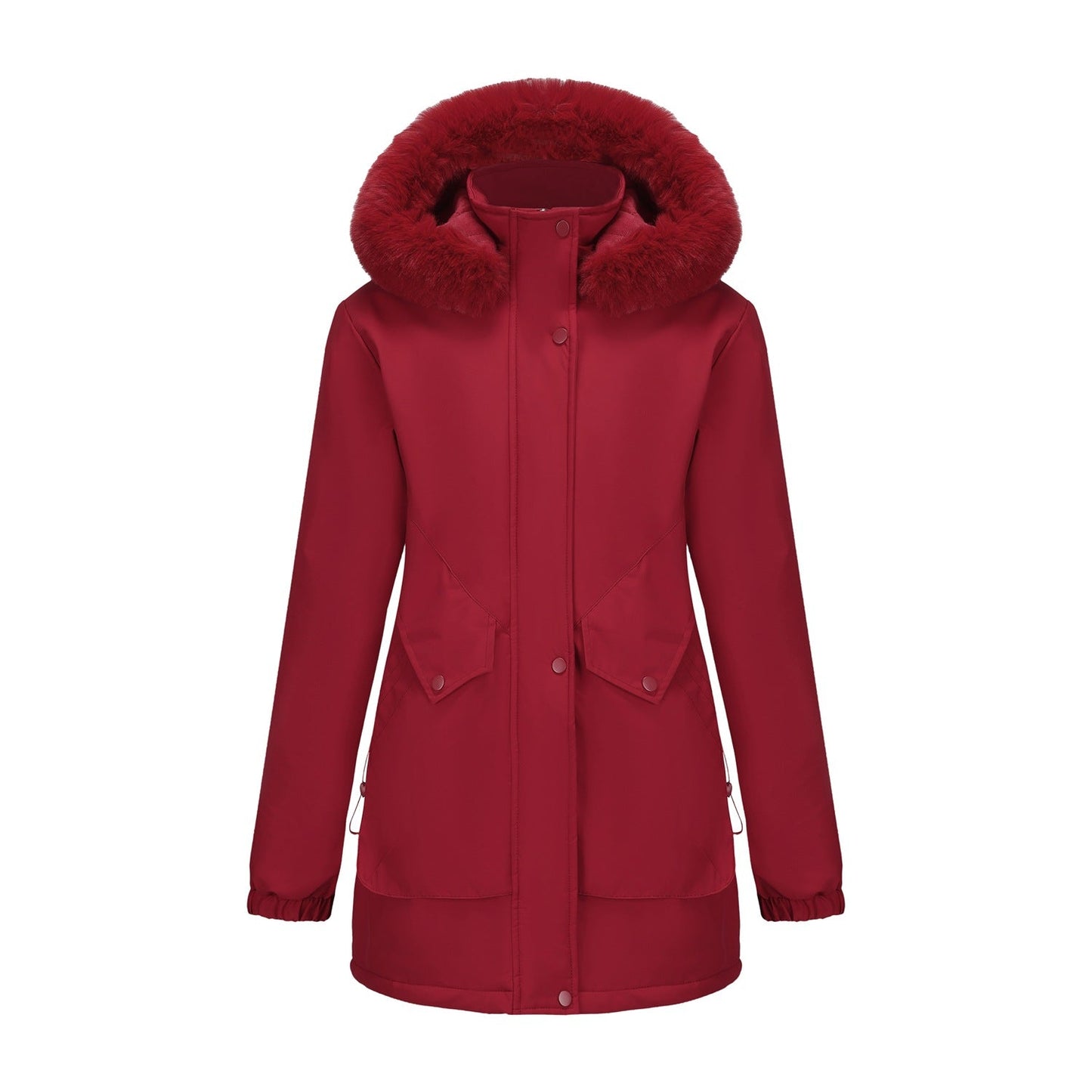 Parka femme imperméable col douillet