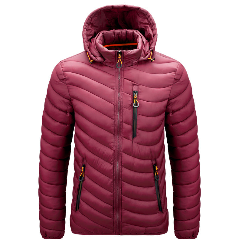 Veste homme légère à capuche sportive