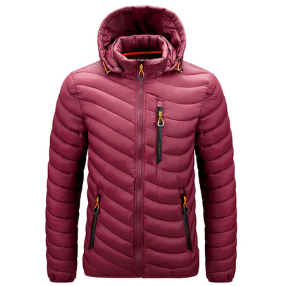 Veste homme légère à capuche sportive