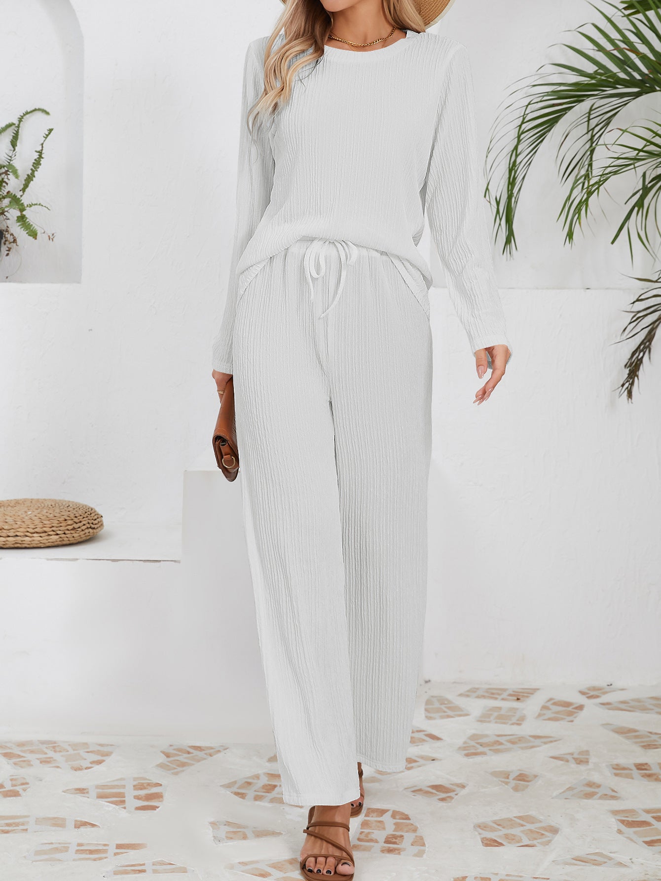Ensemble de salon pour femmes Léger Extensible Confortable