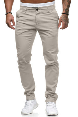 Pantalon Chino Homme Slim Fit Élégant Confortable