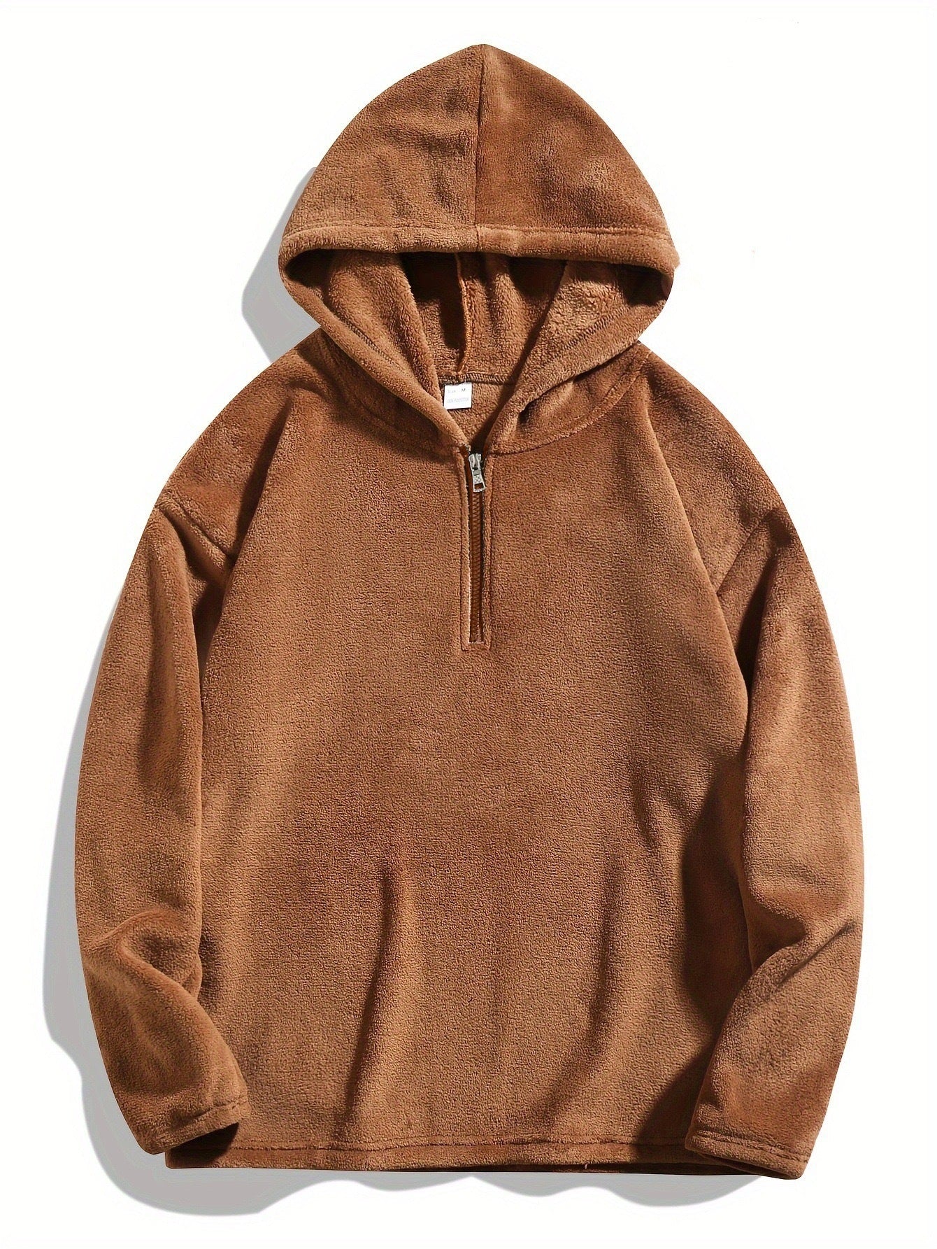 Sweat à capuche en micropolaire douce pour femme