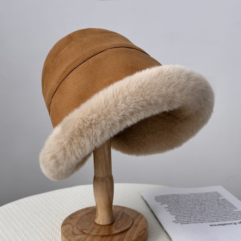 Bonnet en fourrure femme Doux Design élégant