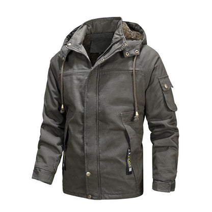 Veste outdoor homme chaude, doublée, imperméable