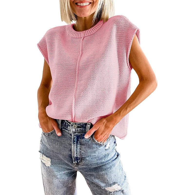 Débardeur en maille élégant pour femme