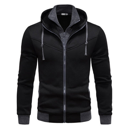 Veste de sport pour hommes Capuche Coupe moderne Pratique