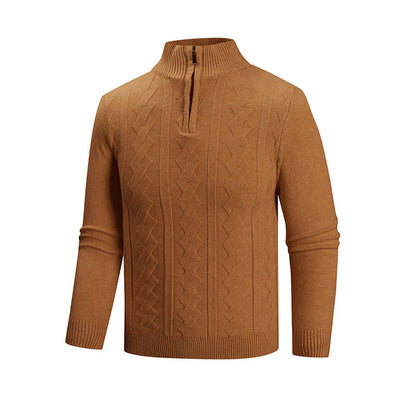 Pull Homme Col Montant Design Élégant