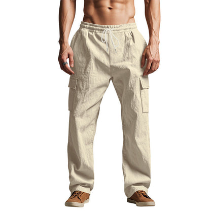 Pantalon cargo homme Confortable Élastique Pratique