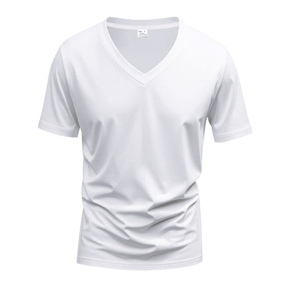 T-shirt homme col V Léger respirant