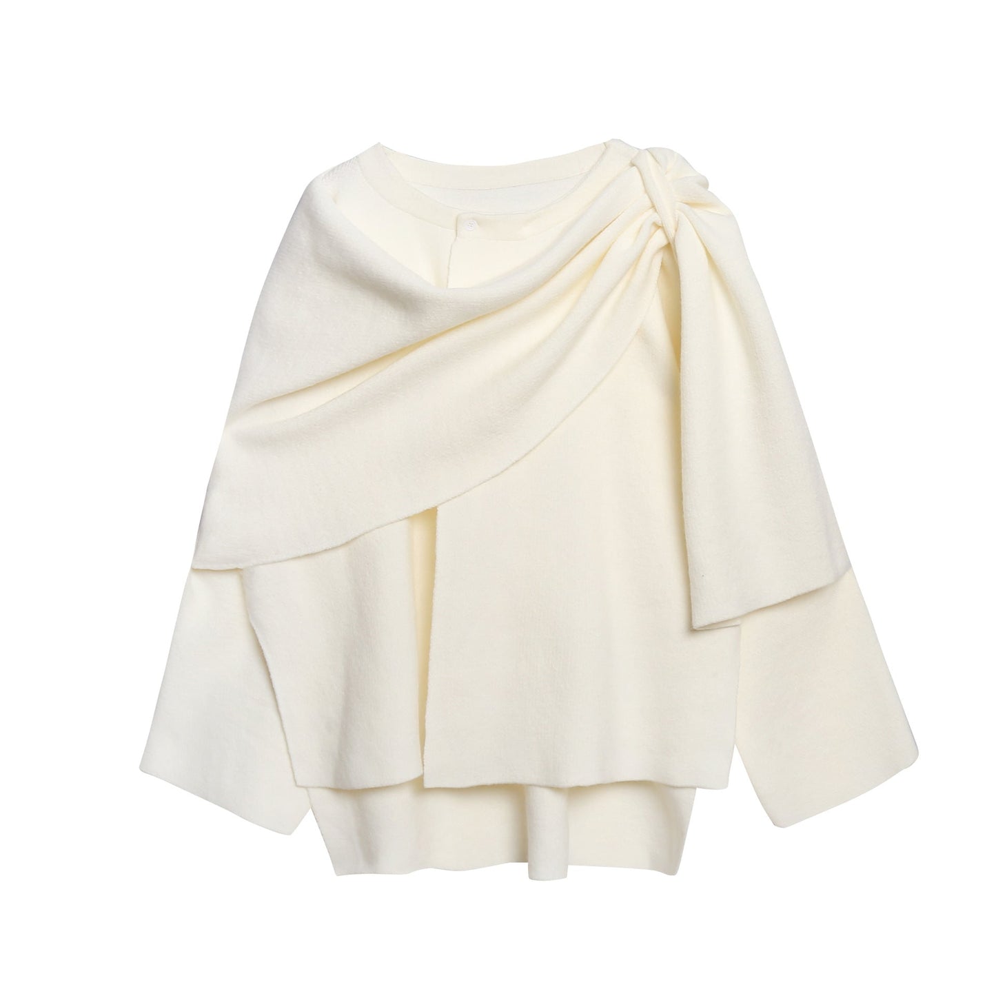Poncho en maille pour femme Doux Confortable Élégant