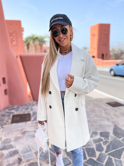 Blazer oversize femme élégant intemporel chic