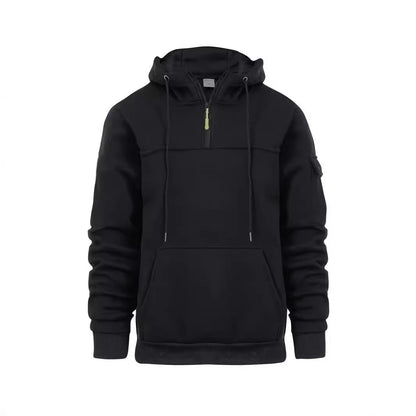 Sweat à capuche sportif pour homme avec poches
