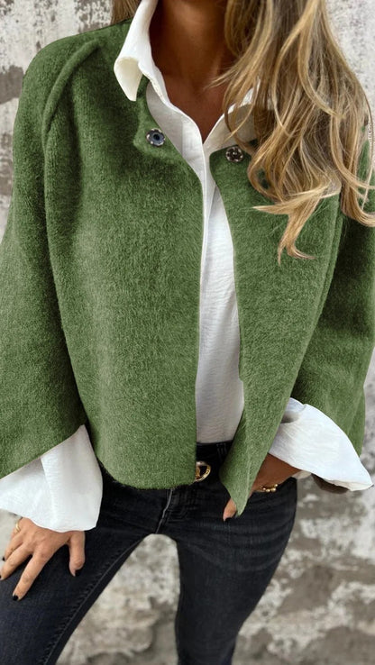 Veste courte en cachemire pour femme Qualité luxe