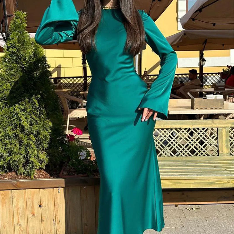 Robe longue élégante pour femme Coupe longue