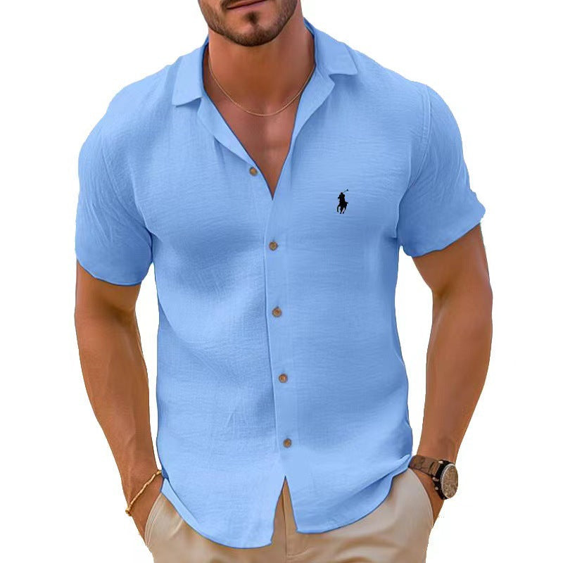 Chemise d'été homme légère et respirante