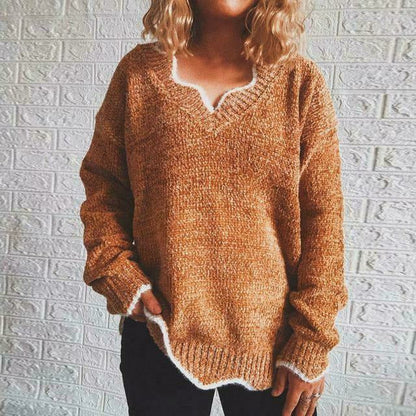Pull pour femme - Automne Confortable Uni