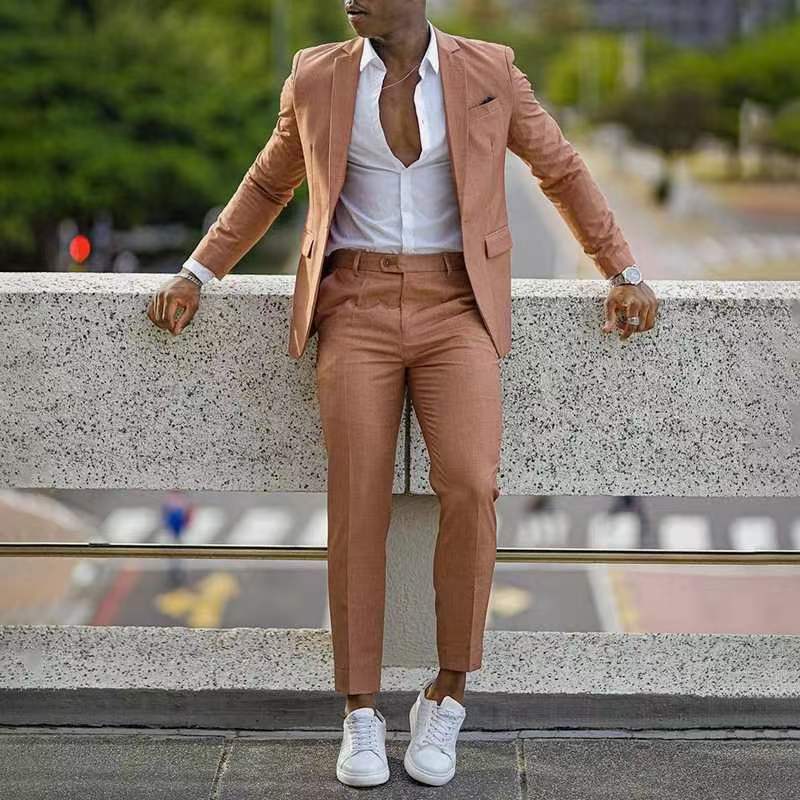 Costume homme Slim Fit Moderne Durable