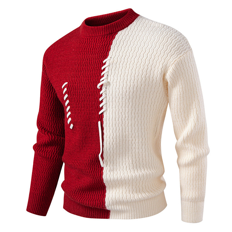 Pull homme design texturé moderne unique