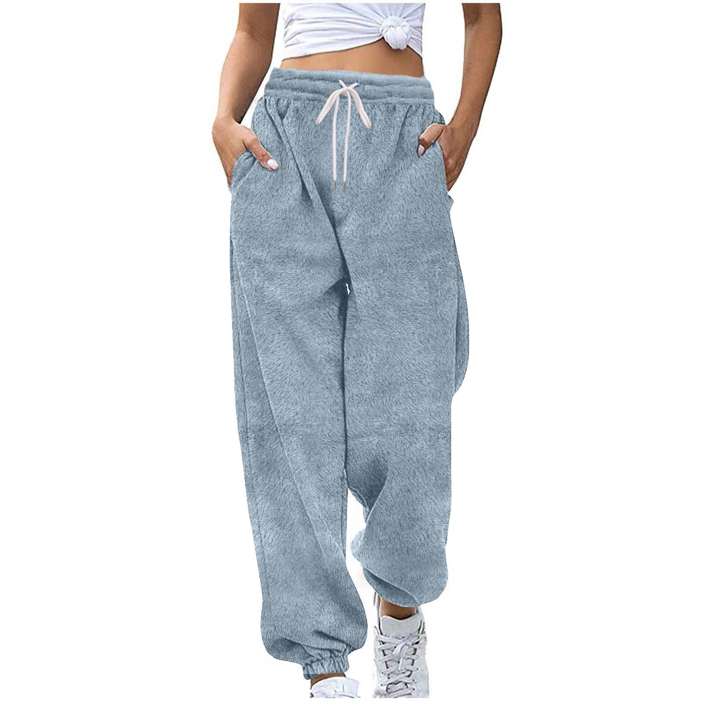 Pantalons confortables Femme Coupe décontractée