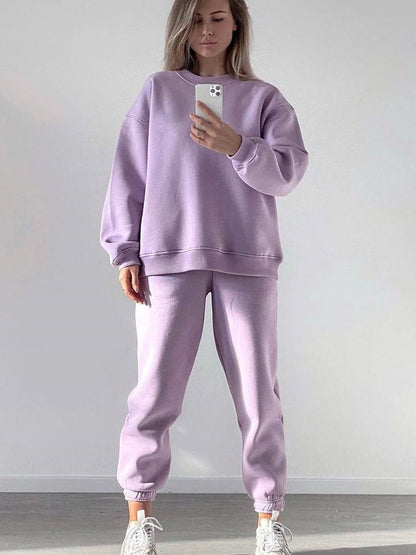 Survêtement molletonné femme, confortable et moderne
