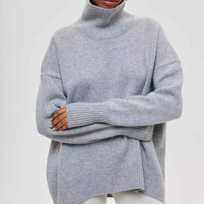 Pull surdimensionné doux et texturé pour femme