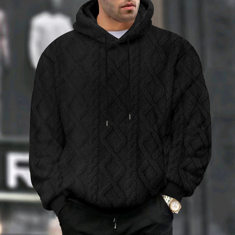 Pull-over homme ultra-doux maille texturée