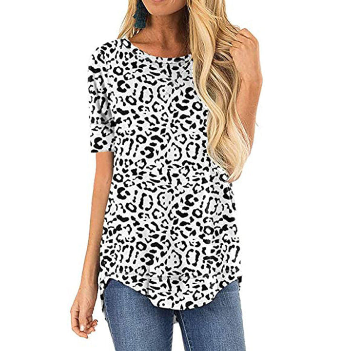 T-shirt imprimé animal pour femme Vêtements d&