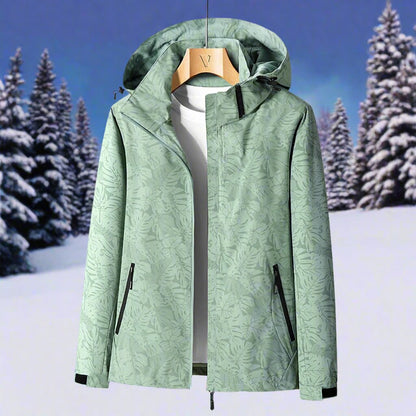 Veste de pluie imperméable légère à capuche