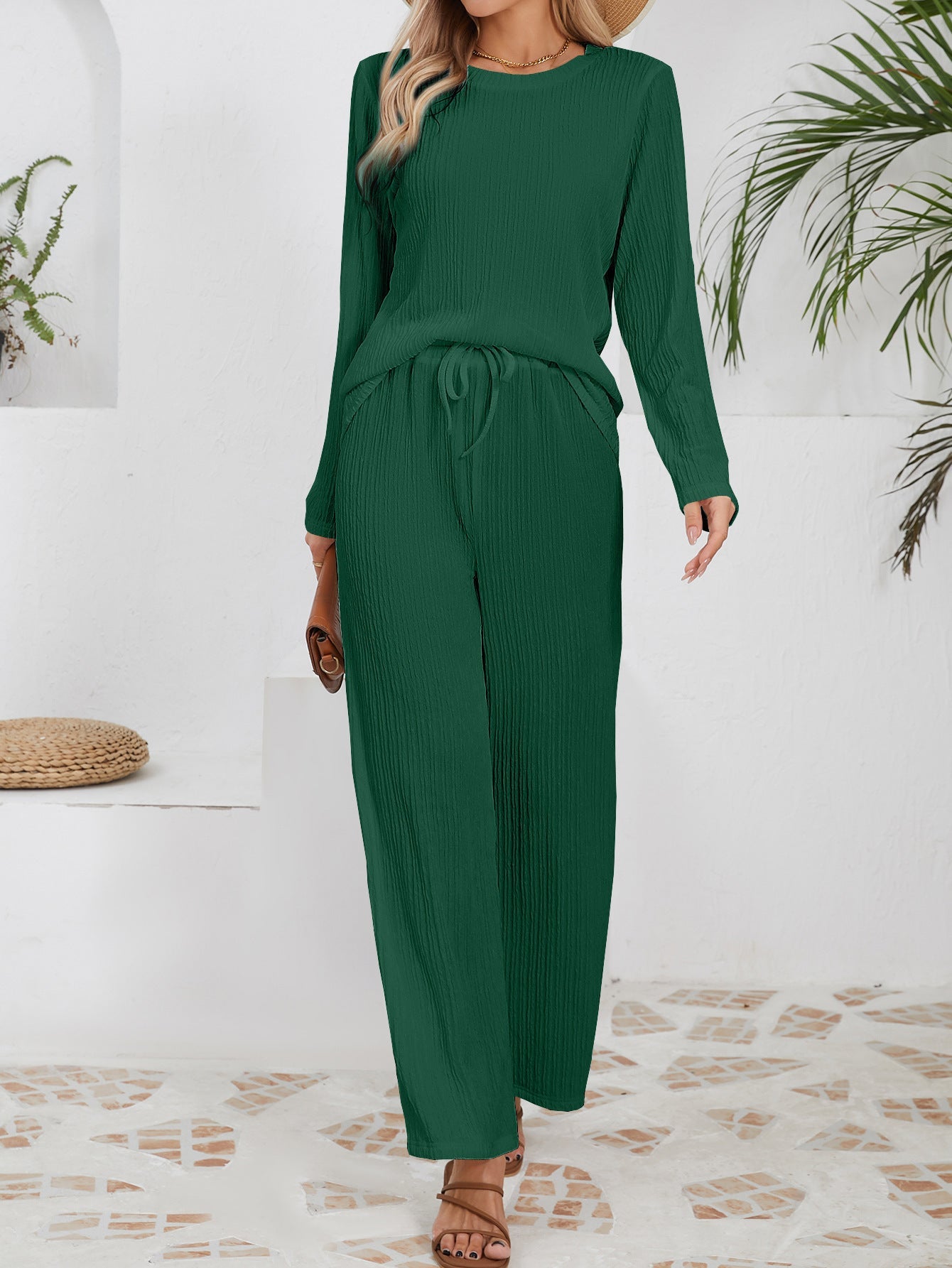Ensemble de salon pour femmes Léger Extensible Confortable