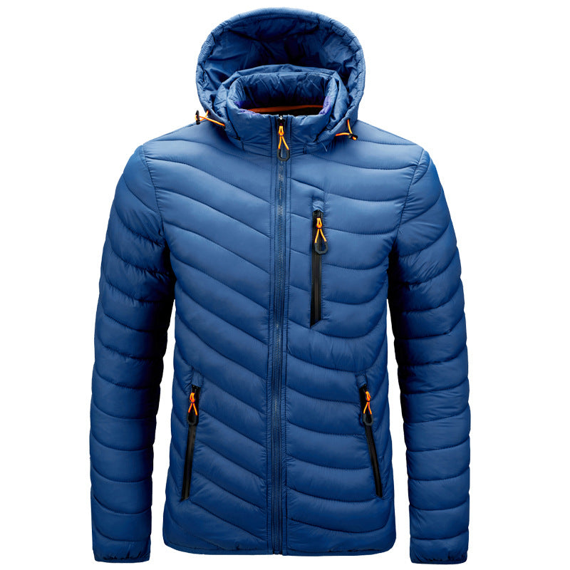 Veste homme légère à capuche sportive