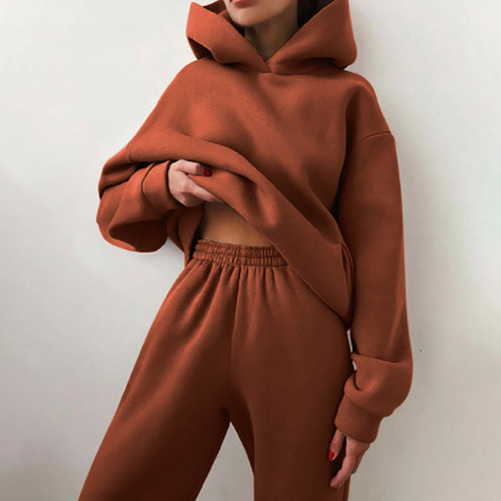 Ensemble Hoodie Oversize Femme Décontracté Chic