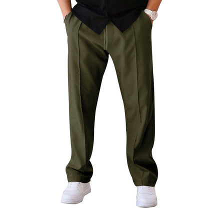 Pantalon décontracté homme élégant confortable avec poches