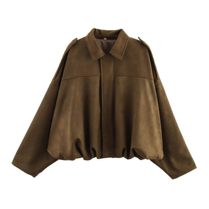 Veste oversize femme style décontracté chic
