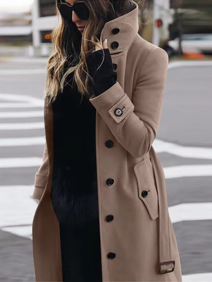 Trench-coat femme élégant imperméable
