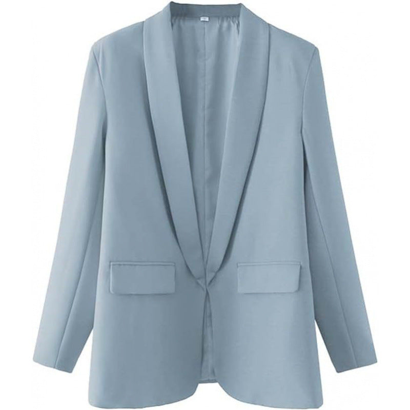 Blazer cintré élégant long pour femme