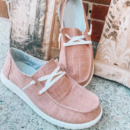 Chaussures Slip-On Femme Confortables Élastiques Antidérapantes
