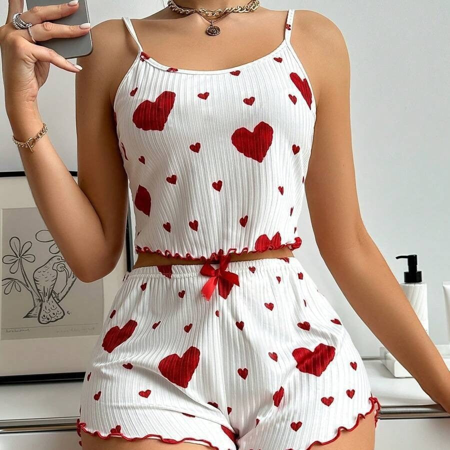 Ensemble de pyjama doux tendance pour femmes