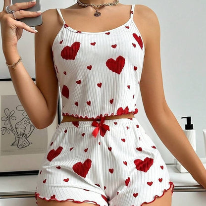 Ensemble de pyjama doux tendance pour femmes