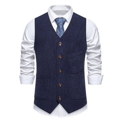 Gilet homme élégant structuré moderne ajusté