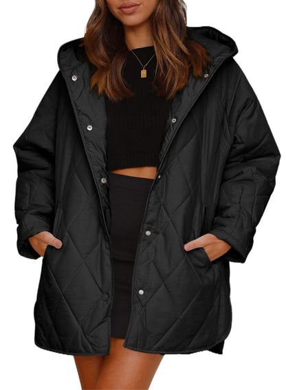 Veste d'hiver stylée au design classique