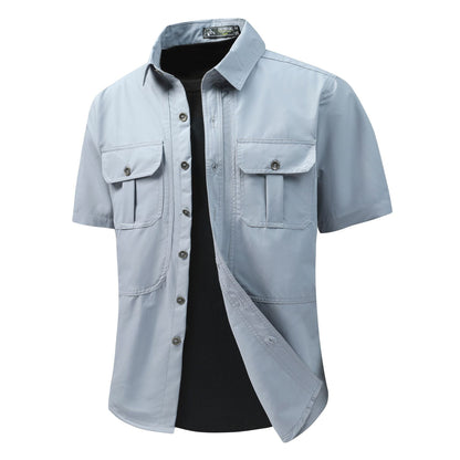 Chemise d'extérieur Fonctionnelle Multi-poches