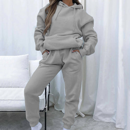 Ensemble jogging et sweat à capuche confortable pour femme