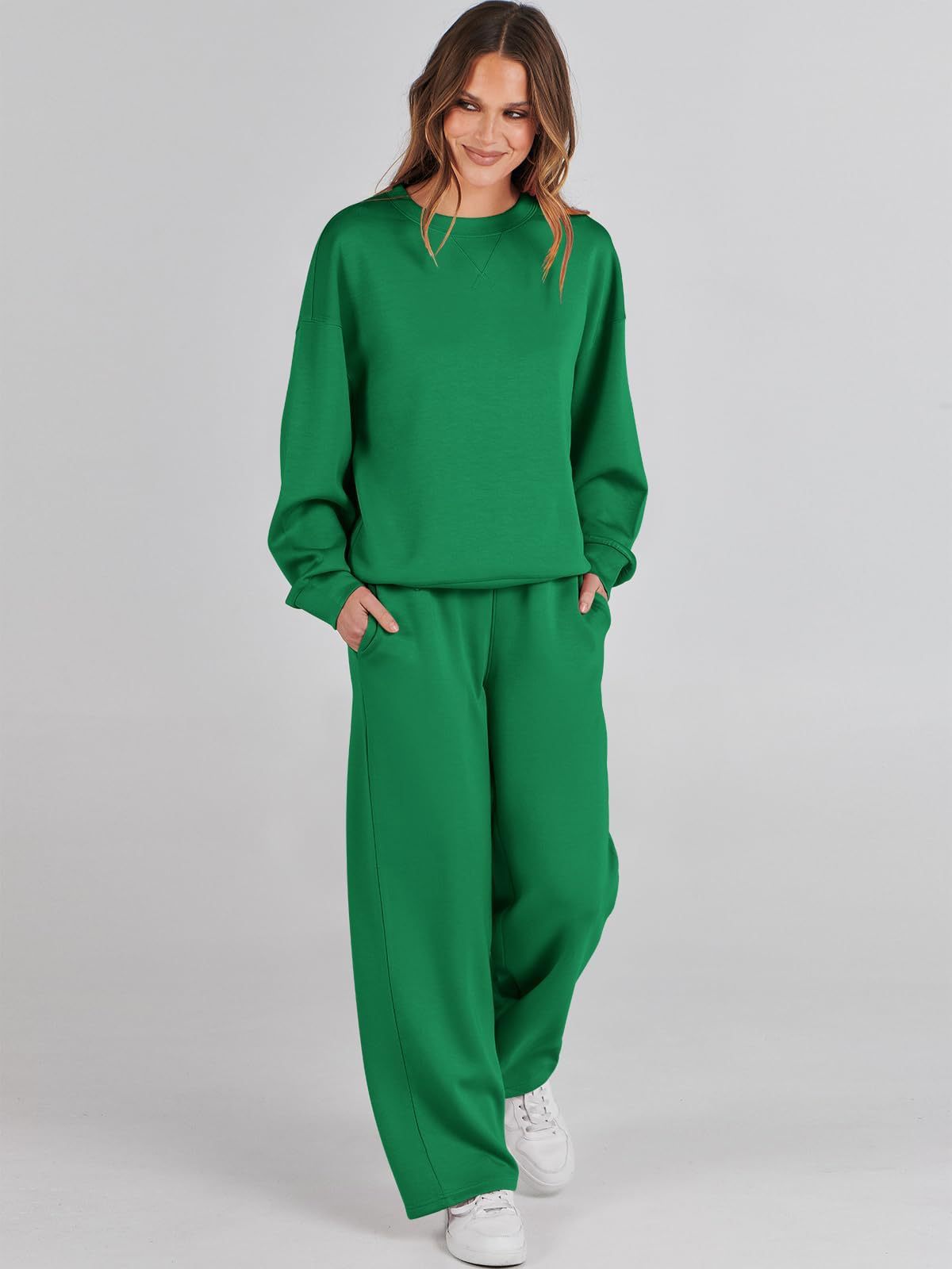 Survêtement molletonné pour femme Confortable Vêtements de détente